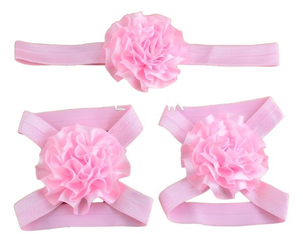 Sandalias Y Diadema Para Recién Nacidas Hermosas!!! - Imagen 7