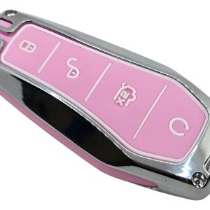 Llavero De Byd Con Proteccion Metalica Y Silicona