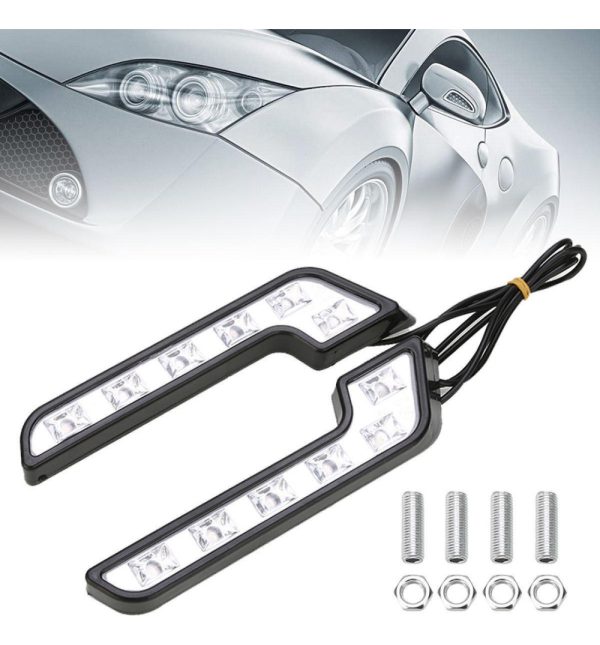 Par De Faros Camineros Led Luz Diurna 17cm Muy Lindos - Imagen 6