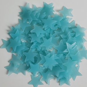 Estrellas Fluorfluor Paquete De 100 Unidades
