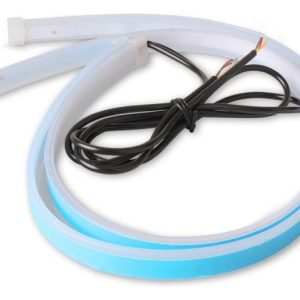 Par De Luces Diurnas Y Señalero Dinámico Tipo Audi 60 Cm.