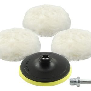 Kit De 3 Almohadillas Para Pulido De Autos De 8 Centimetros