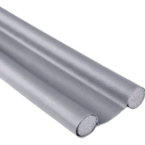 Chorizo, Burlete Doble Para Debajo De Puertas, Lavable. Gris