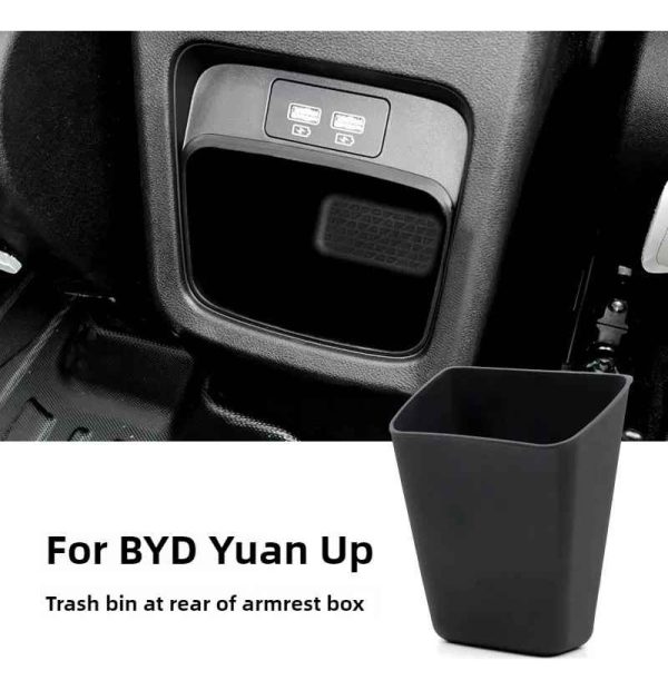 Protector De Compartimiento Trasero Para Byd Yuan Pro Negro - Imagen 2