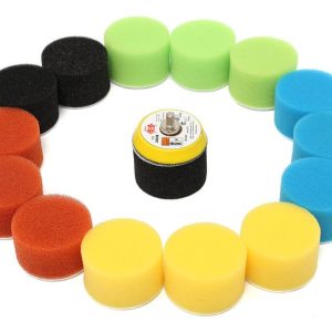 Kit De Pulido Para Taladros 16 Piezas Esponjas 2 Pulgadas