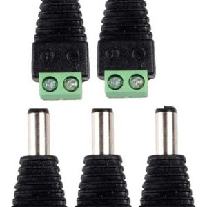 5 Pares De Conector Macho Hembra Sin Soldadura