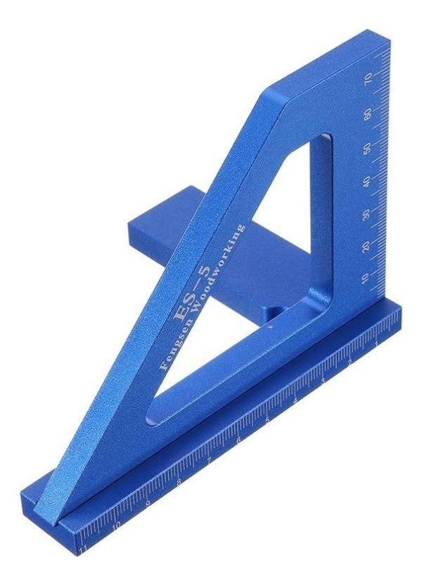 Escuadra De Aluminio Para Carpintería Etc. 11 Cm. Muy Útil - Imagen 5