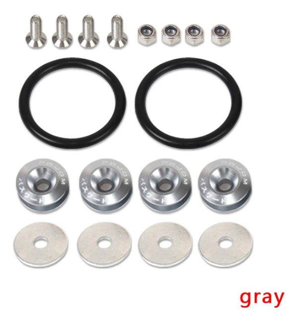 Ganchos Sujeta Puntas Paragolpes Tuning Goma - Imagen 8