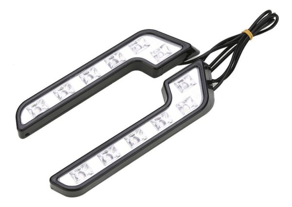 Par De Faros Camineros Led Luz Diurna 17cm Muy Lindos