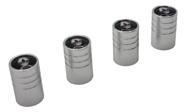 Tapitas De Válvulas De Renault, Sandero, Clio. Loga (plata)