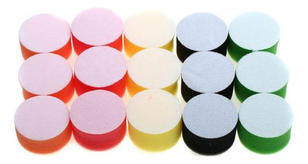 Kit De Pulido Para Taladros 16 Piezas Esponjas 2 Pulgadas - Imagen 2