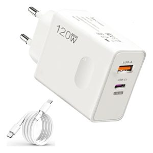 Cargador Con Salidas Usb Y Usb-c De Carga Rapida