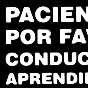 Sticker, Vinilo Para Auto Conductor Aprendiendo Color Blanco