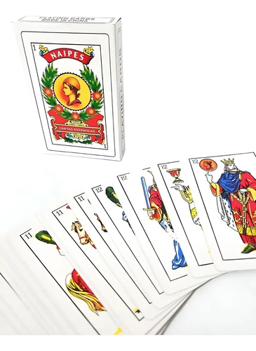 Mazo De Cartas Españolas Ideales Para Truco, Tarot Y Más No Esp