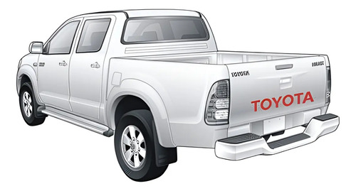 Pegotin Calcomania Vinilo Ploteo Caja Toyota  A Elegir