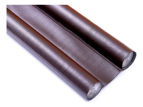 Chorizo, Burlete Doble Para Debajo De Puertas, Marron Oscuro Marrón Oscuro