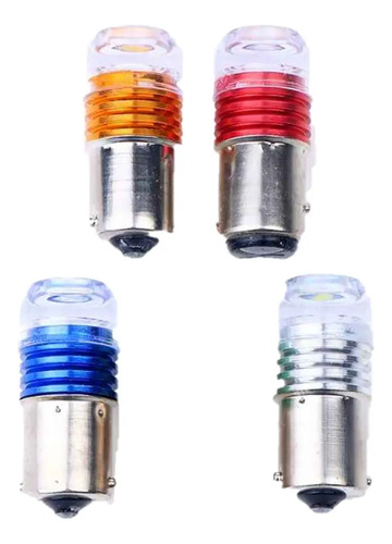 Par De Lamparas Led Destellantes Para Auto 2 Polos Blanco - Imagen 3
