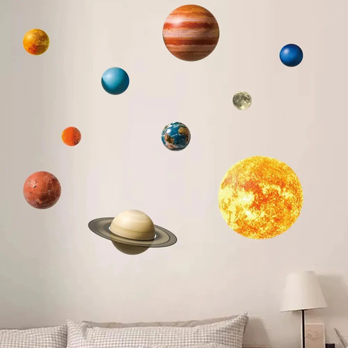 Planetario En Vinilo Leer Tamaños En La Descripción Varios - Imagen 2