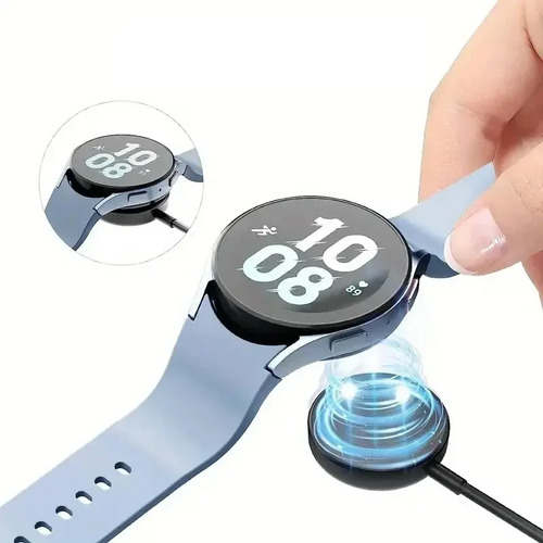 Cargador Compatible Con Samsung Watch Usb-c Negro