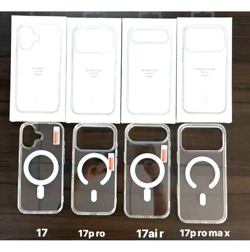 Funda De Silicona Transparente Compatible Con iPhone 17 Pro Transparente Liso - Imagen 2