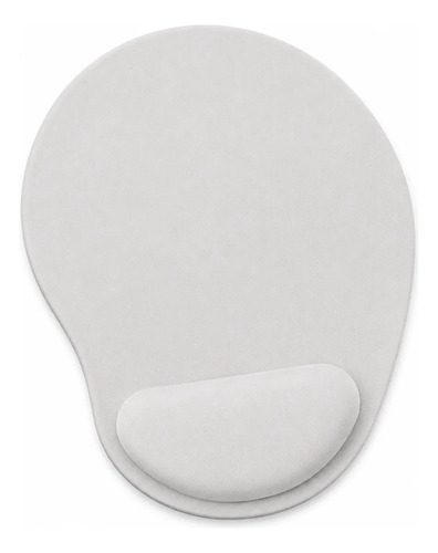 Mouse Pad Ergonomico Con Apoyo Para Muñeca Color Gris Gris