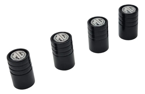 Tapitas De Valvulas De Neumaticos Para Mg Color Negro