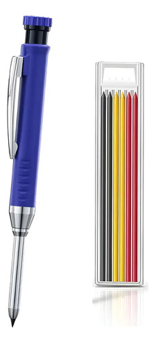 Lápiz Carpintero Mecánico Trazo Fino Grafo 3 Colores - Imagen 6