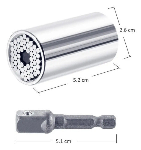 Dado Universal Multipropósito De 7 A 19 Milímetros - Imagen 3