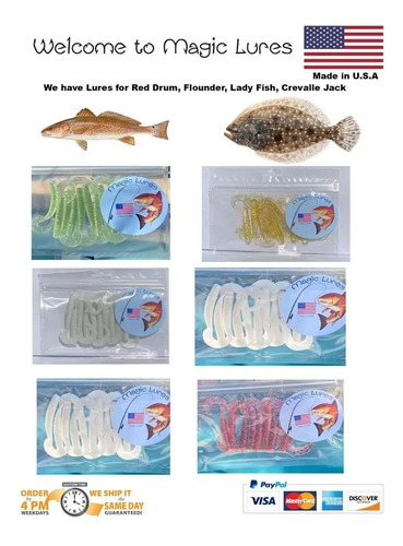 Set 10 Señuelos De Pesca Artificiales Para Rio Y Mar Blanco - Imagen 3