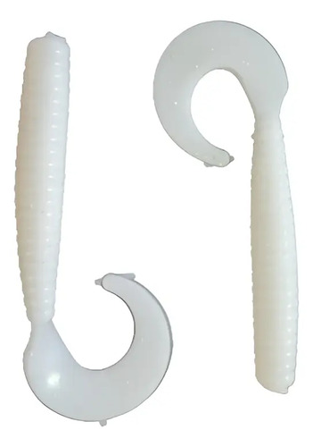 Set 10 Señuelos De Pesca Artificiales Para Rio Y Mar Blanco