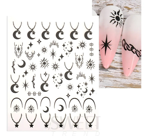 Stikers Para Uñas 3d Diseños Variados Muy Lindas