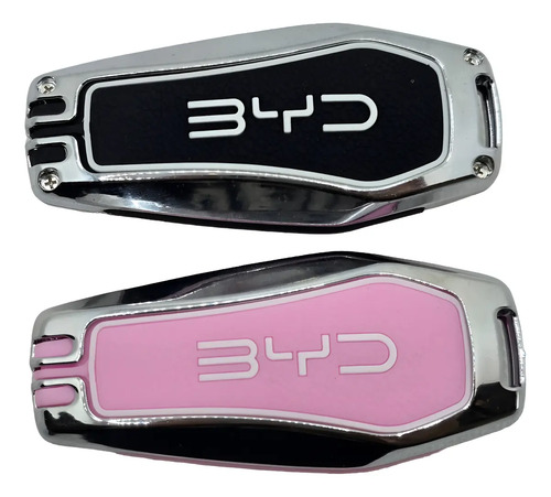 Llavero De Byd Con Proteccion Metalica Y Silicona Negro - Imagen 3