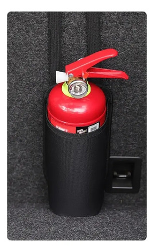 Porta Extintor De Fuego Para Autos, Camionetas (organizador) De Colgar Con Belcro - Imagen 4
