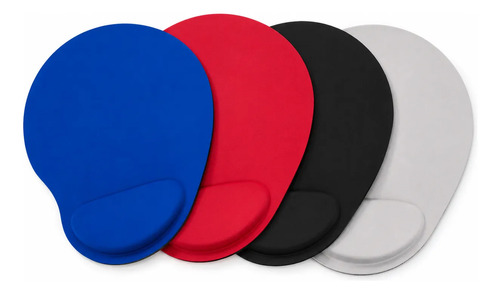 Mouse Pad Ergonomico Con Apoyo Para Muñeca Color Negro Negro - Imagen 4