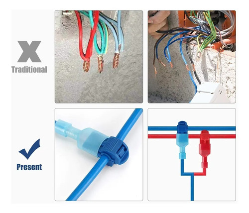 Kit 120 Terminales De Empalme Rápido, Conector Y Ficha Autos - Imagen 5