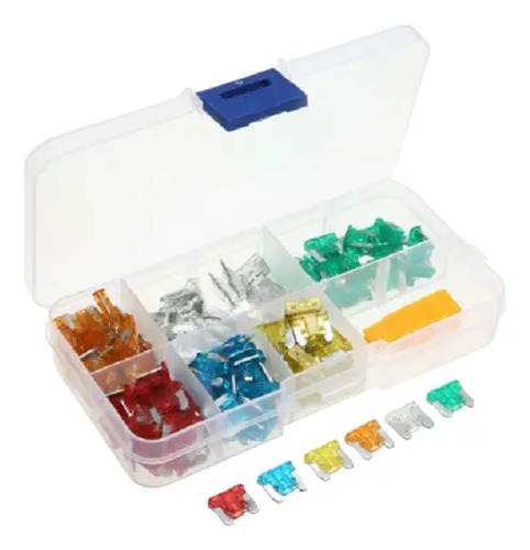 Set De 120 Fusibles De Varios Ampers Autos, Camionetas Etc..