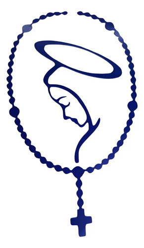 3 Stickers De La Virgen Maria Para Autos, Hogar, Etc... - Imagen 5