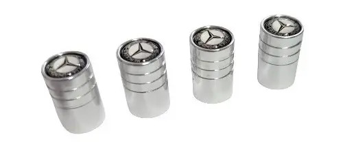 Tapitas De Válvulas Mercedes Benz (plateadas)