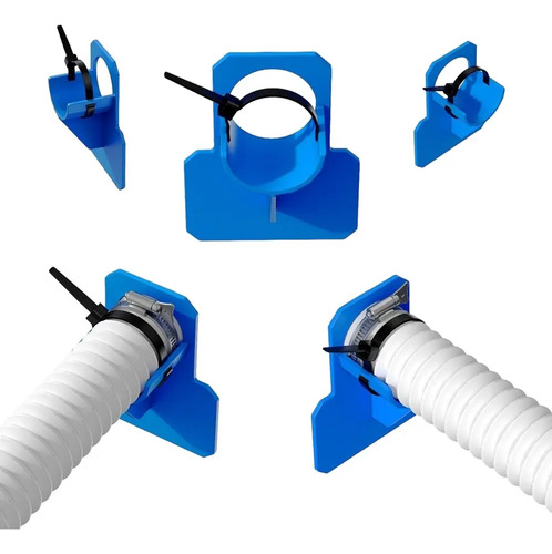 Soporte Para Mangueras De Piscinas Estructurales 2 Unidades Azul