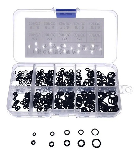 Kit Surtido De Orings Juntas De Goma 250 Unidades Mitiendauy