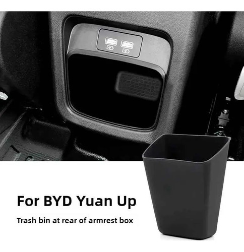 Protector De Compartimiento Trasero Para Byd Yuan Pro Negro Negro - Imagen 2