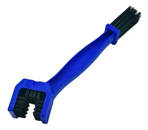 Cepillo Limpia Cadena De Motos Y Bicicletas Azul - Imagen 2