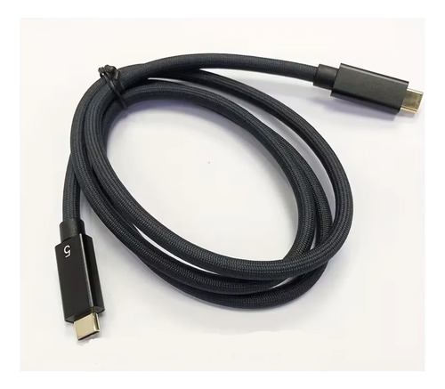 Cable Usb-c A Usb-c 10gbps Carga Rapida 2 Metros Negro - Imagen 2