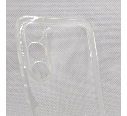 Funda Silicona Con Pie Compatible Con Samsung Galaxy S23 Transparente Transparente Con Pie - Imagen 2