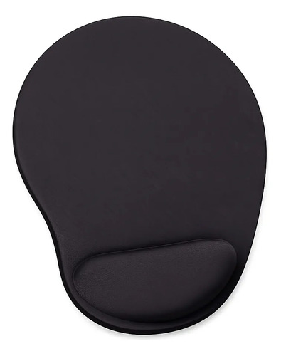 Mouse Pad Ergonomico Con Apoyo Para Muñeca Color Negro Negro