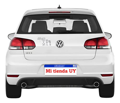 Sticker Vinilo Auto Vacante Disponible Para El Negro 20 Cm