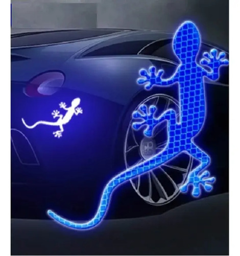 Pegotine Reflectivo Para Auto, Moto Etc (gecko) - Imagen 6
