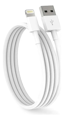 Cable De Carga Rapida Usb-a A Lightning 2m Blanco