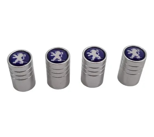 Tapitas De Válvulas Peugeot (plateadas) - Imagen 2