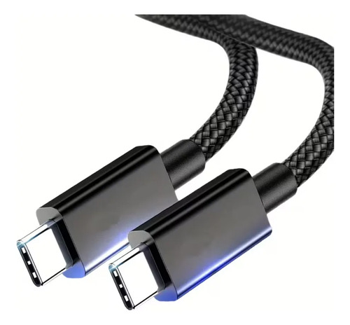 Cable Usb-c A Usb-c 20gbps (2 Metros) Negro - Imagen 2